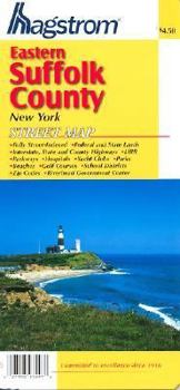 Eastern Suffolk County New York Street Map