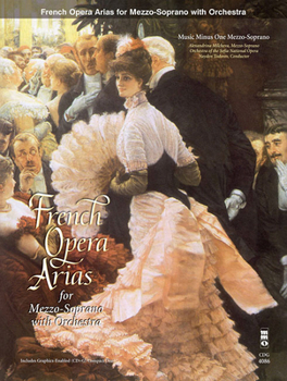 Paperback French Arias for Mezzo Soprano and Orchestra Book