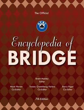 Hardcover The Official ACBL Encyclopedia of Bridge [With 2 CDROMs] Book