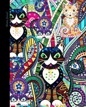 Paperback Writing Journal: Presents or Gifts for Cat Lovers & People; Lined Paper Notebook for Creative Writers or Personal Use (A large SOFTBACK Book