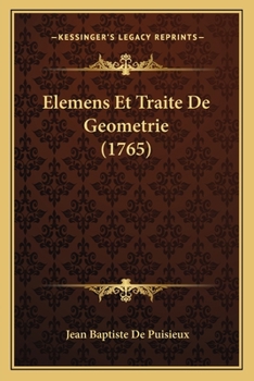 Paperback Elemens Et Traite De Geometrie (1765) [French] Book