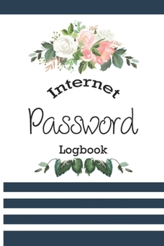 Paperback Password Logbook: Internet Password Organizer With Alphabetical Tabs Book