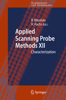 Paperback Applied Scanning Probe Methods XII: Characterization Book