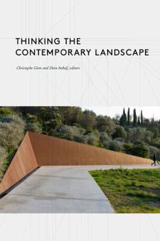 Paperback Thinking the Contemporary Landscape Book