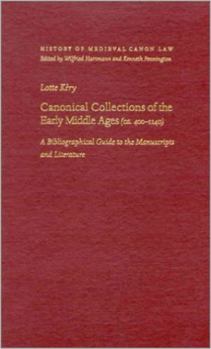 Paperback Canonical Coll Early Middle Ages Book