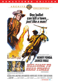 DVD Welcome To Hard Times Book