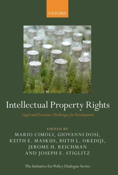 Hardcover Intellectual Property Rights: Legal and Economic Challenges for Development Book