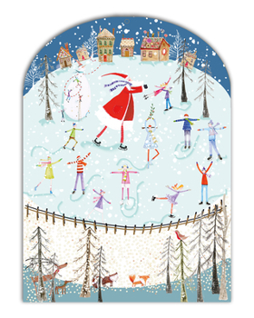 Calendar Real & Exciting Ice Skating Rink Advent Calendar Book
