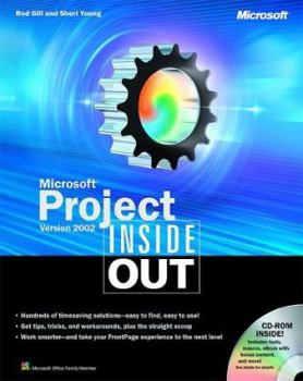 Paperback Microsoft Project Version 2002 Inside Out [With CDROM] Book