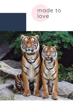 Made to Love: Notebook, Journal, Diary (110 Pages, Blank framed, 6 x 9): Beautifull Cute College Notebook, Journal, Diary, great gift, perfect for ... Pages, Blank Framed, 6x9) (Animal notebooks)