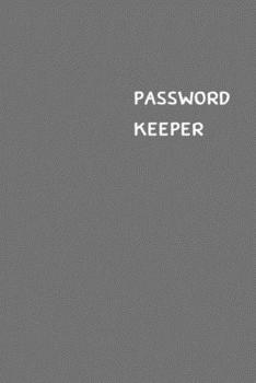 Password Keeper: Size (6 x 9 inches) - 100 Pages - Fossil Cover: Keep your usernames, passwords, social info, web addresses and security questions in one. So easy & organized