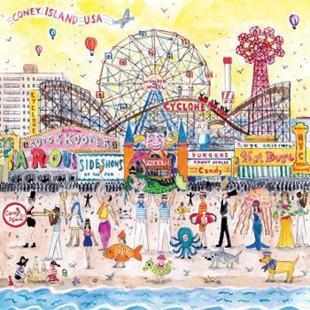 Misc. Michael Storrings Summer at the Amusement Park 500 Piece Puzzle Book