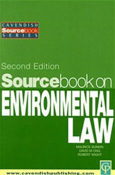 Paperback Sourcebook on Environmental Law Book
