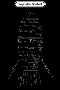 Composition Notebook: Rocket Science Equations  Journal/Notebook Blank Lined Ruled 6x9 100 Pages