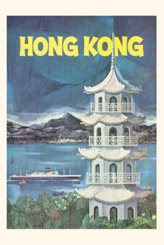 Paperback Vintage Journal Hong Kong Poster Book