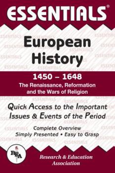 Paperback European History: 1450 to 1648 Essentials Book