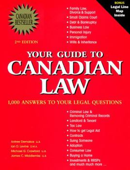 Paperback Your Guide to Canadian Law: 1,000 Answers to the Most Frequently Asked Questions Book