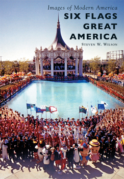 Paperback Six Flags Great America Book