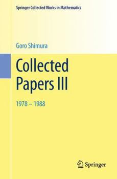 Paperback Collected Papers III: 1978-1988 Book