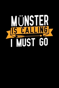 Paperback Münster is calling I Must go: Graph Paper Vacation Notebook with 120 pages 6x9 perfect as math book, sketchbook, workbook and diary Book