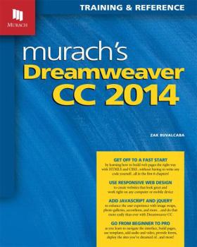 Paperback Murach's Dreamweaver CC 2014 Book