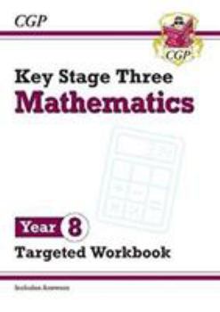 Paperback New KS3 Maths Year 8 Targeted Workbook (with answers) (CGP KS3 Maths) Book