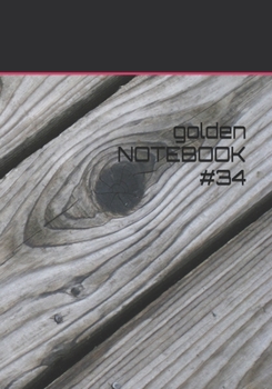 Paperback golden NOTEBOOK #34 Book