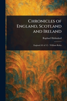 Paperback Chronicles of England, Scotland and Ireland Book