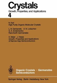 Paperback Organic Crystals Germanates Semiconductors Book