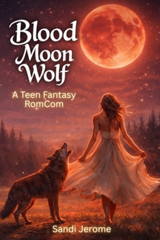 Paperback Blood Moon Wolf: A Teen Fantasy RomCom Book