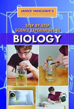 Library Binding Step-By-Step Science Experiments in Biology Book
