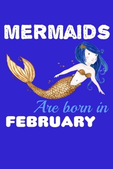 Paperback Mermaids Are Born In February: Personal Expense Tracker Book
