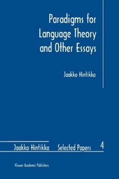 Paperback Paradigms for Language Theory and Other Essays Book