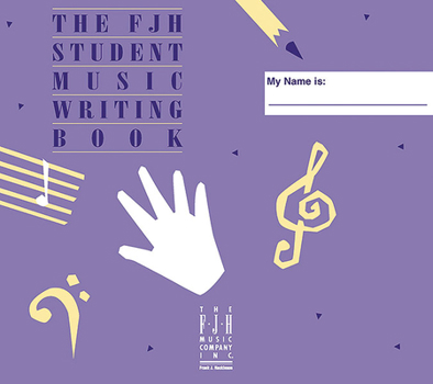 Paperback Student Music Writing Book