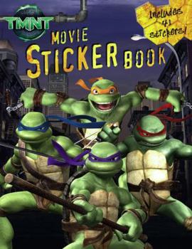 Paperback TMNT Movie Sticker Book [With Stickers] Book