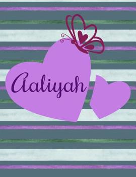 Paperback Aaliyah: Personalized Sudoku Activity Notebook - 100 Large Print Puzzles - Brain Logic Puzzle Book - Game Instructions and Answ Book