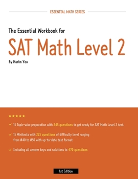 Paperback The Essential Workbook for SAT Math Level 2 Book