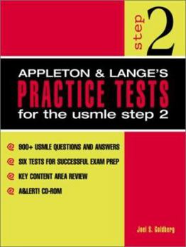 Paperback Appleton and Lange's Practice Tests for the USMLE Step 2 Book