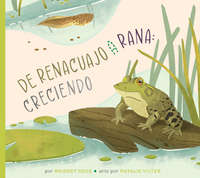 Library Binding de Renacuajo a Rana: Creciendo [Spanish] Book