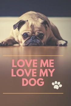 Paperback Love me love my dog Password Book