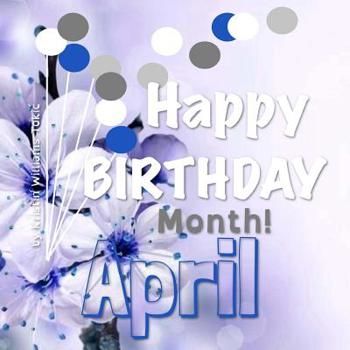 Paperback Happy Birthday Month- April: 30- Days and ways to celebrate you! Book