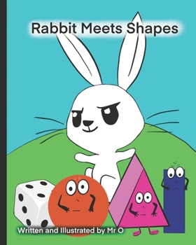 Paperback Rabbit Meets Shapes Book