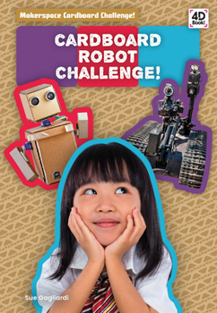 Library Binding Cardboard Robot Challenge! Book