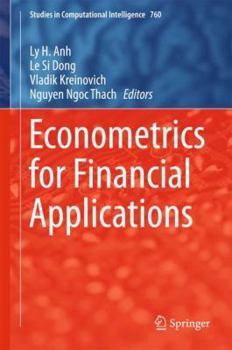 Hardcover Econometrics for Financial Applications Book