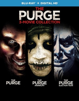 Blu-ray The Purge: 3-Movie Collection Book