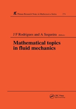 Paperback Mathematical Topics in Fluid Mechanics Book