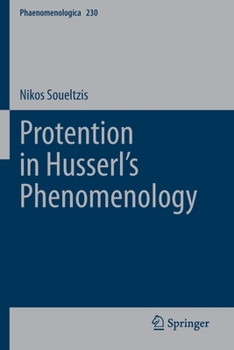 Paperback Protention in Husserl's Phenomenology Book