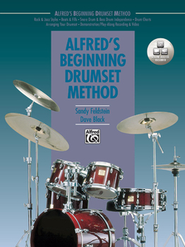 Paperback Alfred's Beginning Drumset Method Book