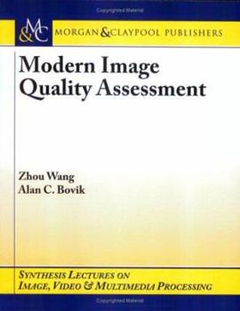 Paperback Modern Image Quality Assessment Book