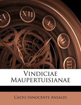 Paperback Vindiciae Maupertuisianae [Latin] Book